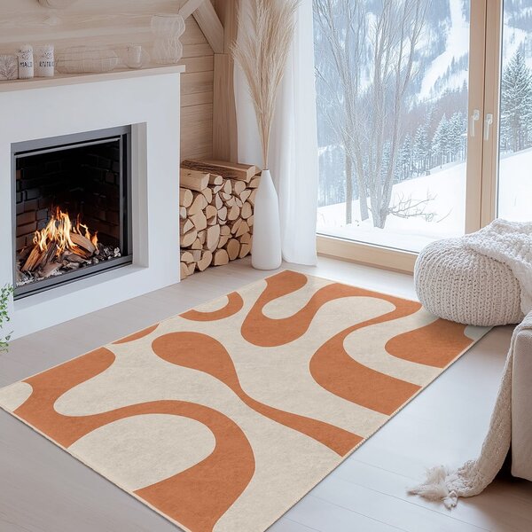 Narančasta periva staza 60x230 cm Caramel Latte – Mila Home