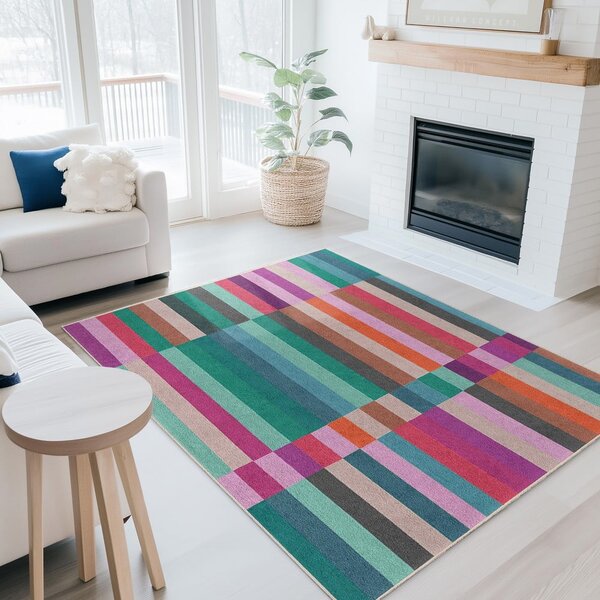 Tirkizna periva staza 60x230 cm Acid Rain – Mila Home