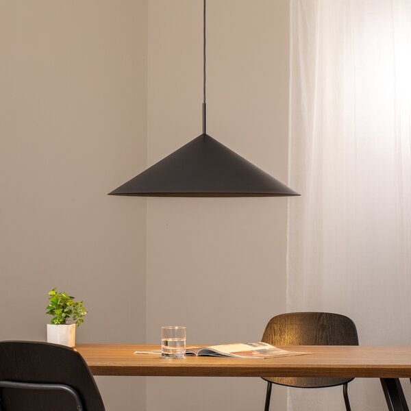 Eko-Light Viseće svjetlo, crna, 1 žarulja, Ø 60 cm, GX53, prigušiva, Crno, Dnevni boravak/blagovaonica, Metal