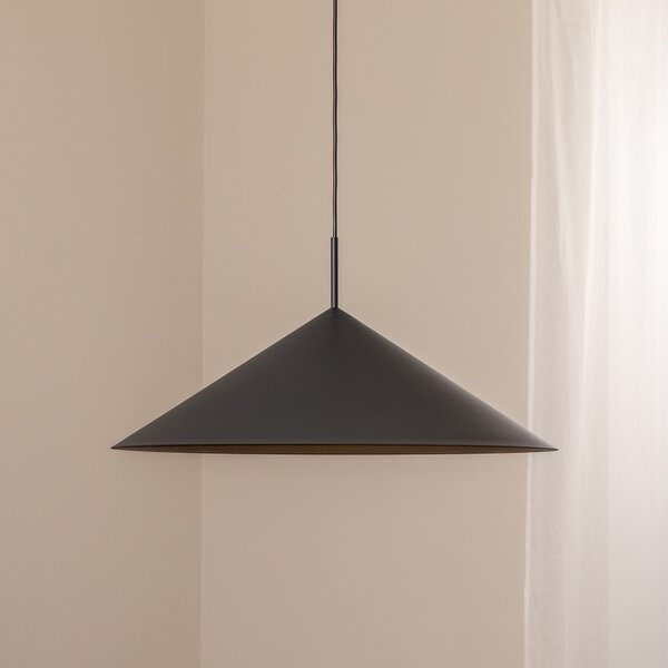 Eko-Light Viseće svjetlo, crna, 1 žarulja, Ø 60 cm, GX53, prigušiva, Crno, Dnevni boravak/blagovaonica, Metal