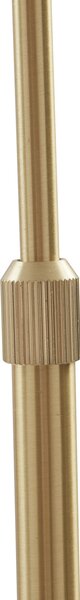 Podne Lampa Lindby, Lennart, Zlato / mjed, Dnevna soba, Metal, Moderan