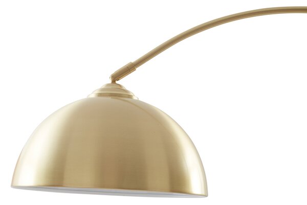 Podne Lampa Lindby, Lennart, Zlato / mjed, Dnevna soba, Metal, Moderan