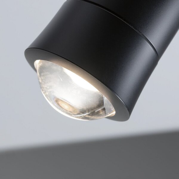Paulmann URail Smart LED tračnica reflektor Tarie, crna CCT RGB, prigušiva, Crno, Dnevni boravak/blagovaonica, Plastika