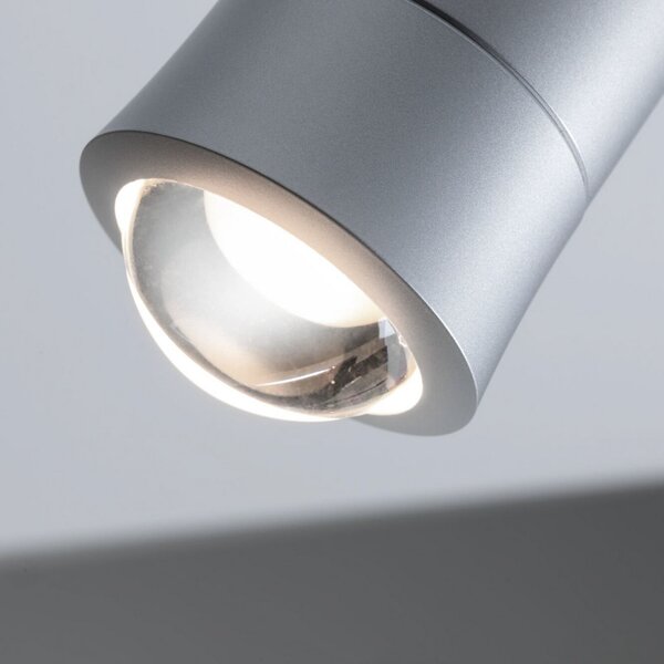 Paulmann URail Smart LED tračni reflektor Tarie, krom, CCT, RGB, prigušiva, Metalik, Dnevni boravak/blagovaonica, Plastika