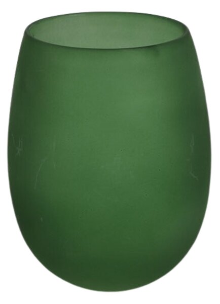 Zeleni stakleni svijećnjak GINNY GREEN - više veličina Veličina: M