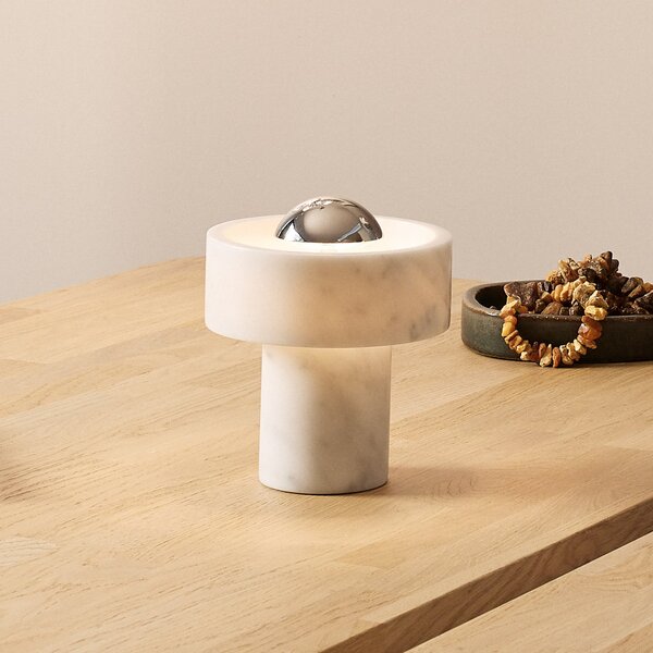 Stolne Lampa Tom Dixon, Stone, prigušiv, Dnevna soba, Mramor, Dizajn