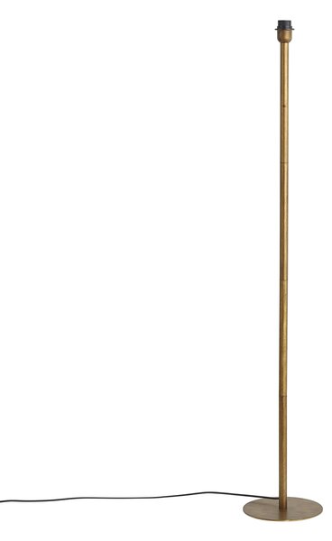 Klasična podna lampa zlatna bez sjenila - Simplo