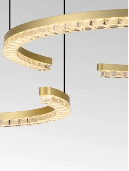 GREAMY LED VISILICA ZLATNA 49W IP20 3000K TRIAK PRIGUŠLJIVA NL9030959