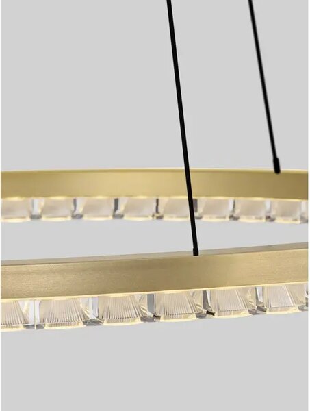 GREAMY LED VISILICA ZLATNA 30W IP20 3000K TRIAK PRIGUŠLJIVA NL9030955