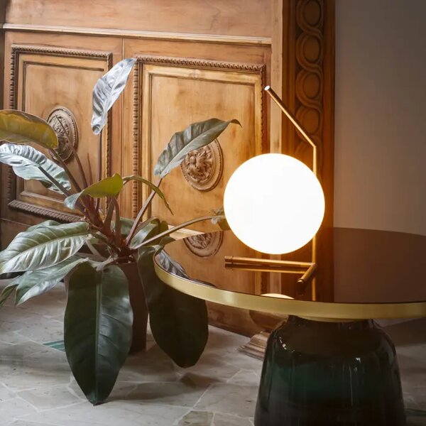 FLOS IC STOLNA LAMPA STARO ZLATO E14 60W FL3171059