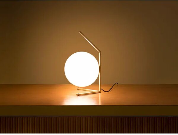 FLOS IC STOLNA LAMPA STARO ZLATO E14 60W FL3171059