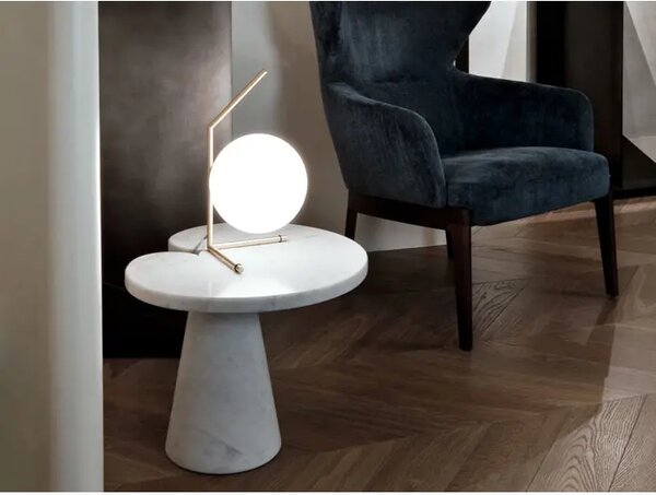 FLOS IC STOLNA LAMPA STARO ZLATO E14 60W FL3171059
