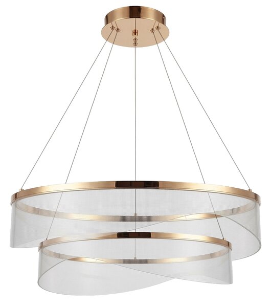 VISEĆA STROPNA LAMPA G146-2CP GOLD