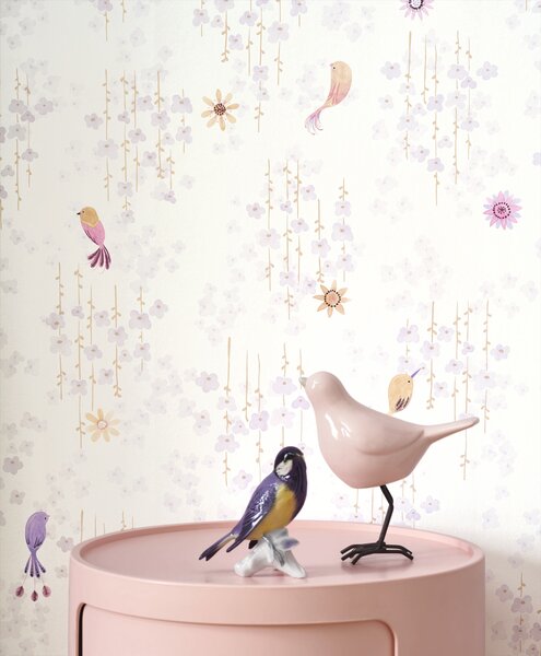 Dječja tapeta Tropical Birds 4 boje