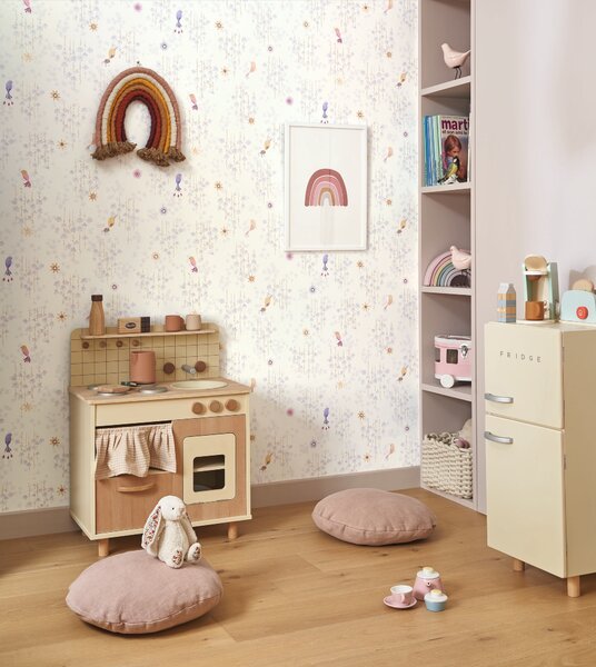Dječja tapeta Tropical Birds 4 boje