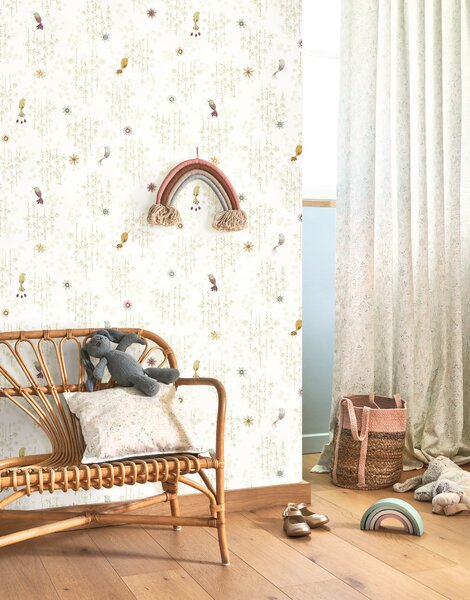 Dječja tapeta Tropical Birds 4 boje