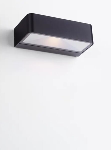 IRID ZIDNA LAMPA LED 3000K 255lm IP65 CRNA NL9030624