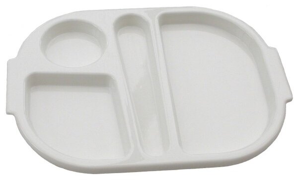 Podijeljeni Pladanj za Obroke, Kopoliester, 280x230mm