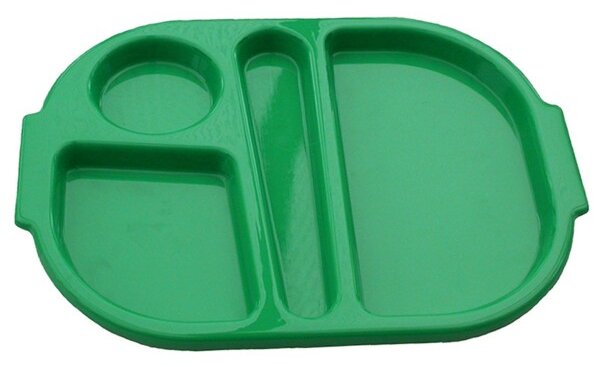 Podijeljeni Pladanj za Obroke, Kopoliester, 280x230mm