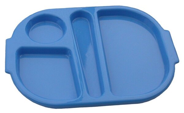 Podijeljeni Pladanj za Obroke, Kopoliester, 280x230mm