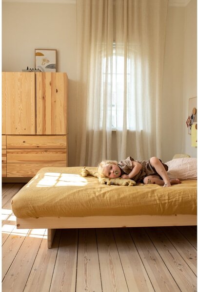 Bračni krevet od borovine 180x200 cm - Karup Design