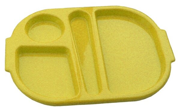 Podijeljeni Pladanj za Obroke, Kopoliester, 280x230mm