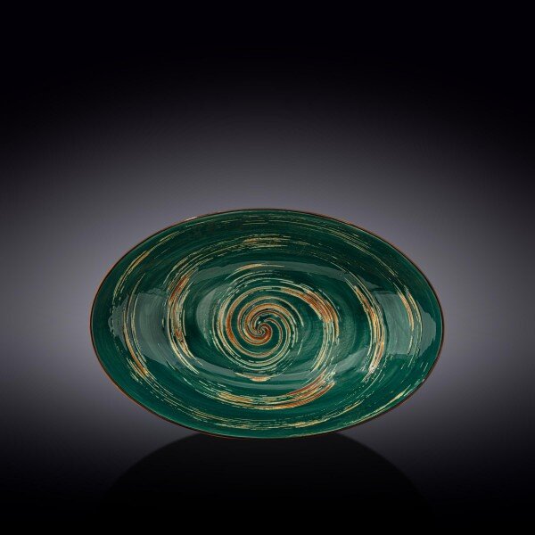 Ovalna zdjela, Spiral, Porculan, 300x195x70mm