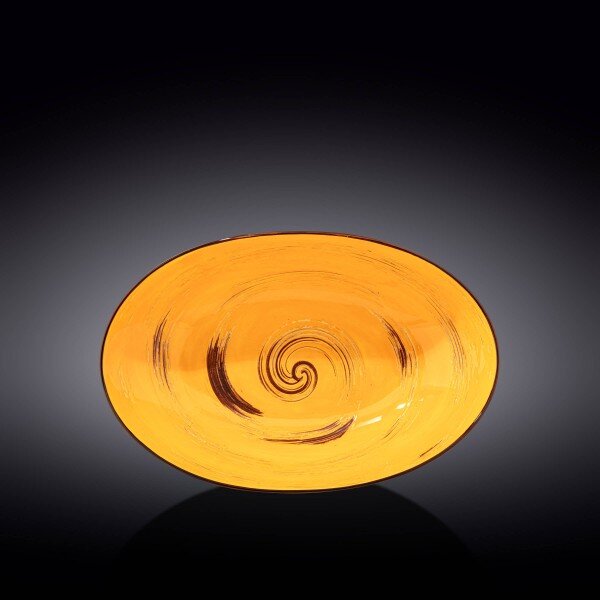 Ovalna zdjela, Spiral, Porculan, 300x195x70mm