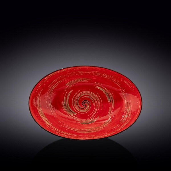 Ovalna zdjela, Spiral, Porculan, 300x195x70mm