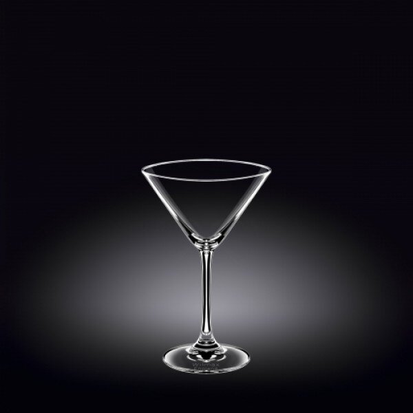 Čaša za martini, kristalno staklo, 270ml, 6 kom