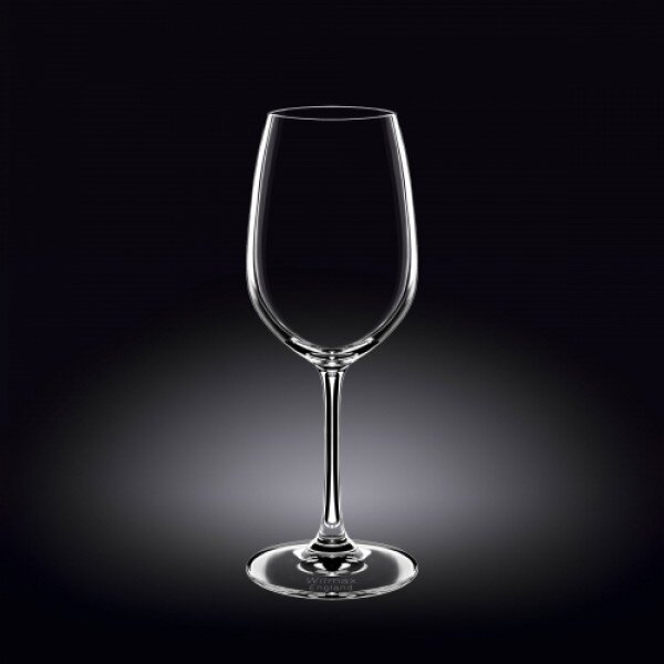Čaša za vino, kristalno staklo, 420ml, 6 kom