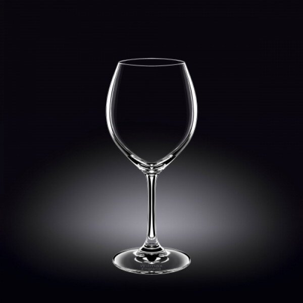 Čaša za vino, kristalno staklo, 490ml, 6 kom