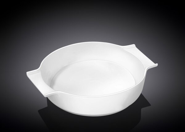 Posuda za pečenje s ručkama, 650ml, Porculan, 205x170x50mm