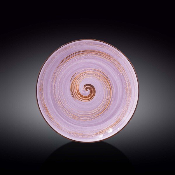Plitki tanjur, Spiral, Porculan, 255mm