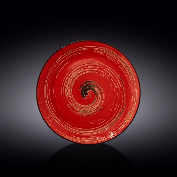 Plitki tanjur, Spiral, Porculan, 255mm