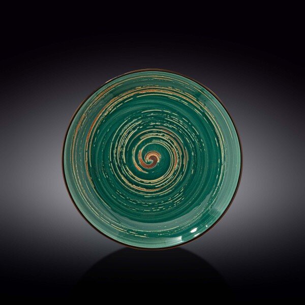 Plitki tanjur, Spiral, Porculan, 255mm