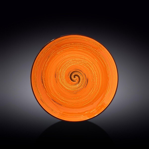 Plitki tanjur, Spiral, Porculan, 255mm