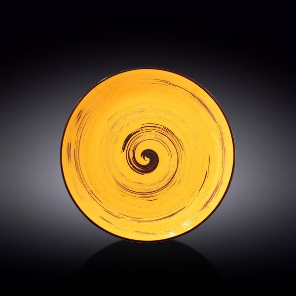 Plitki tanjur, Spiral, Porculan, 255mm