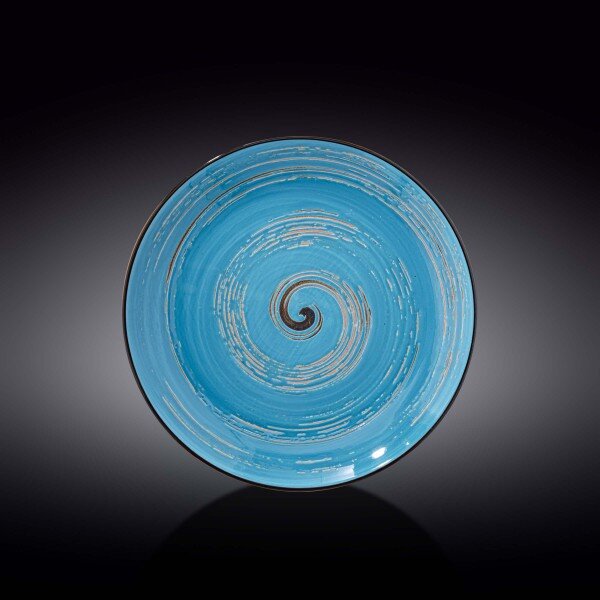 Plitki tanjur, Spiral, Porculan, 255mm