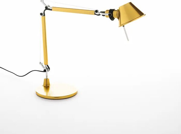 TOLOMEO MICRO STOLNA SVJETILJKA ZLATNA E14 SA POSTOLJEM 0011860A AR0011860A