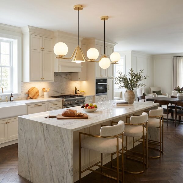 Lampa Viseća APP1662-5CP Gold