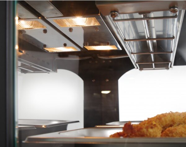 Kvarčno Ogrevana Vitrina 230V/560W (650x485x630mm)