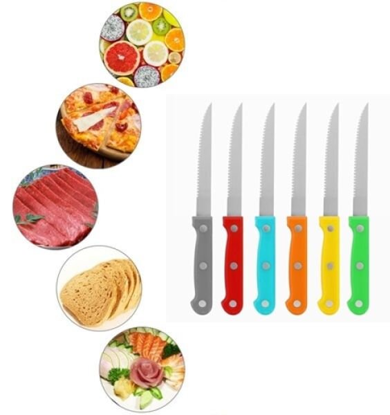 Set kuhinjskih noževa - 6 komada