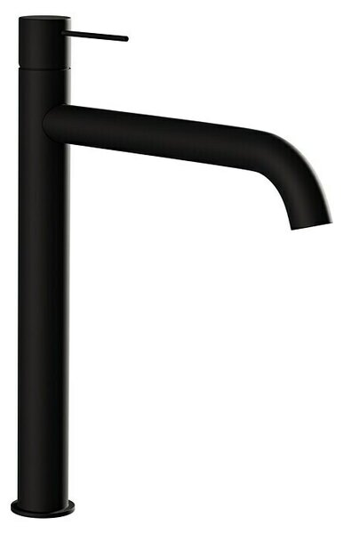 Camargue Slavina za umivaonik Milano (Crna, Mat, Visina: 30,4 cm)