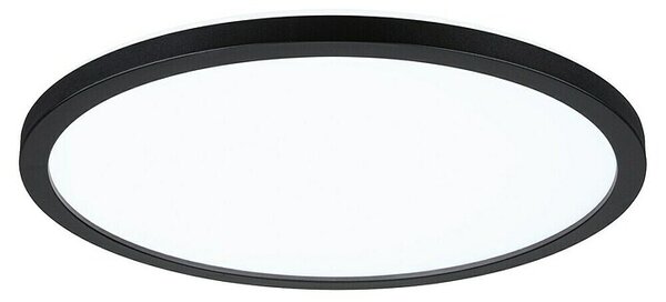 Paulmann LED panel (Promjer: 29,3 cm, 19 W, Crna, Neutralno bijelo)