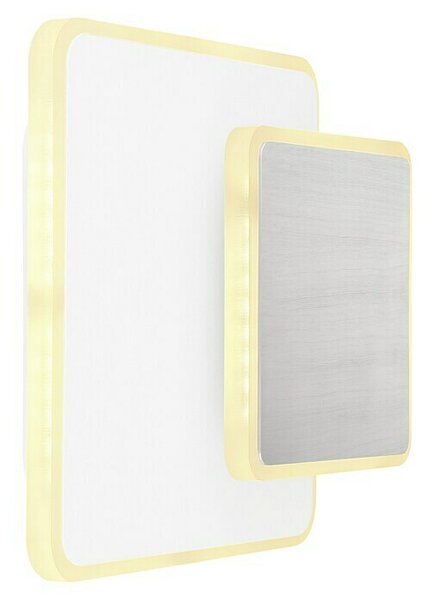 Globo Zidna LED svjetiljka Many (12 W, D x Š x V: 17 x 20 x 17 cm, Bijela, Topla bijela)