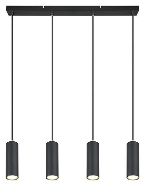 Globo Robby Visilica (35 W, D x Š x V: 65 x 6 x 120 cm, Crna, GU10)