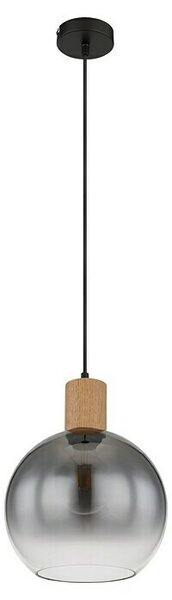 Globo Visilica Moitas (40 W, Ø x V: 250 x 1.200 mm, Crna, E27)