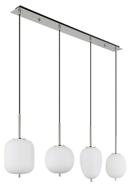 Globo Viseća LED svjetiljka Blacky I (40 W, Broj žarulja: 4 Kom., D x Š x V: 110 x 18,5 x 120 cm, E14)