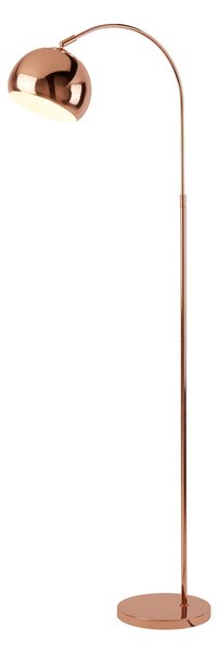 Searchlight Lukai podna lampa, bakar, metal, 140 cm, E27, Bakar, Dnevni boravak/blagovaonica, Metal